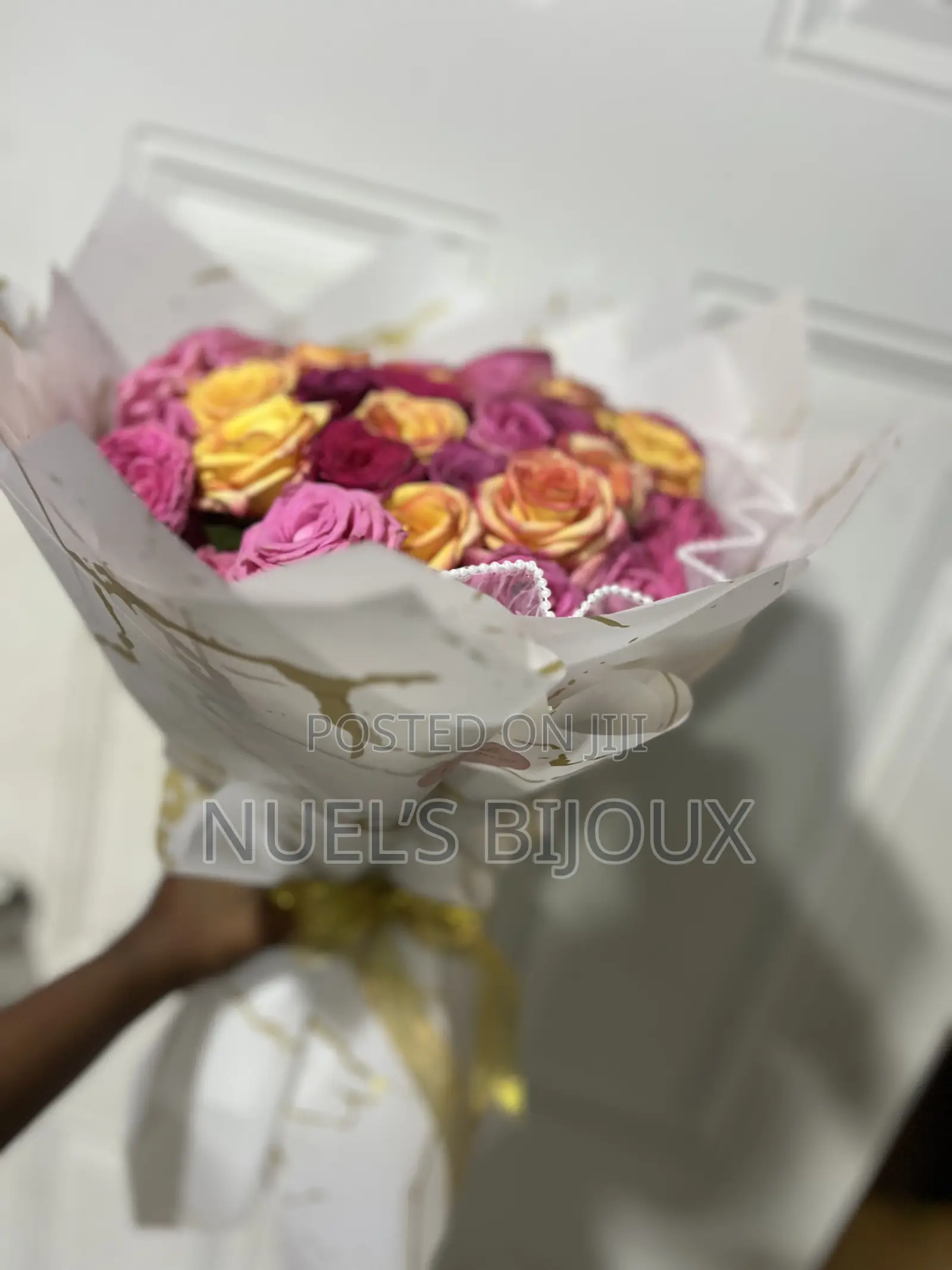 Faux Flower Bouquet