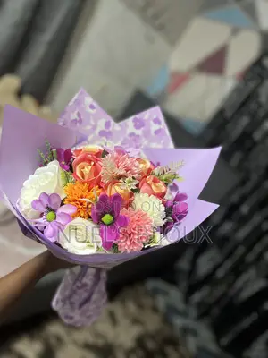 Faux Flower Bouquet