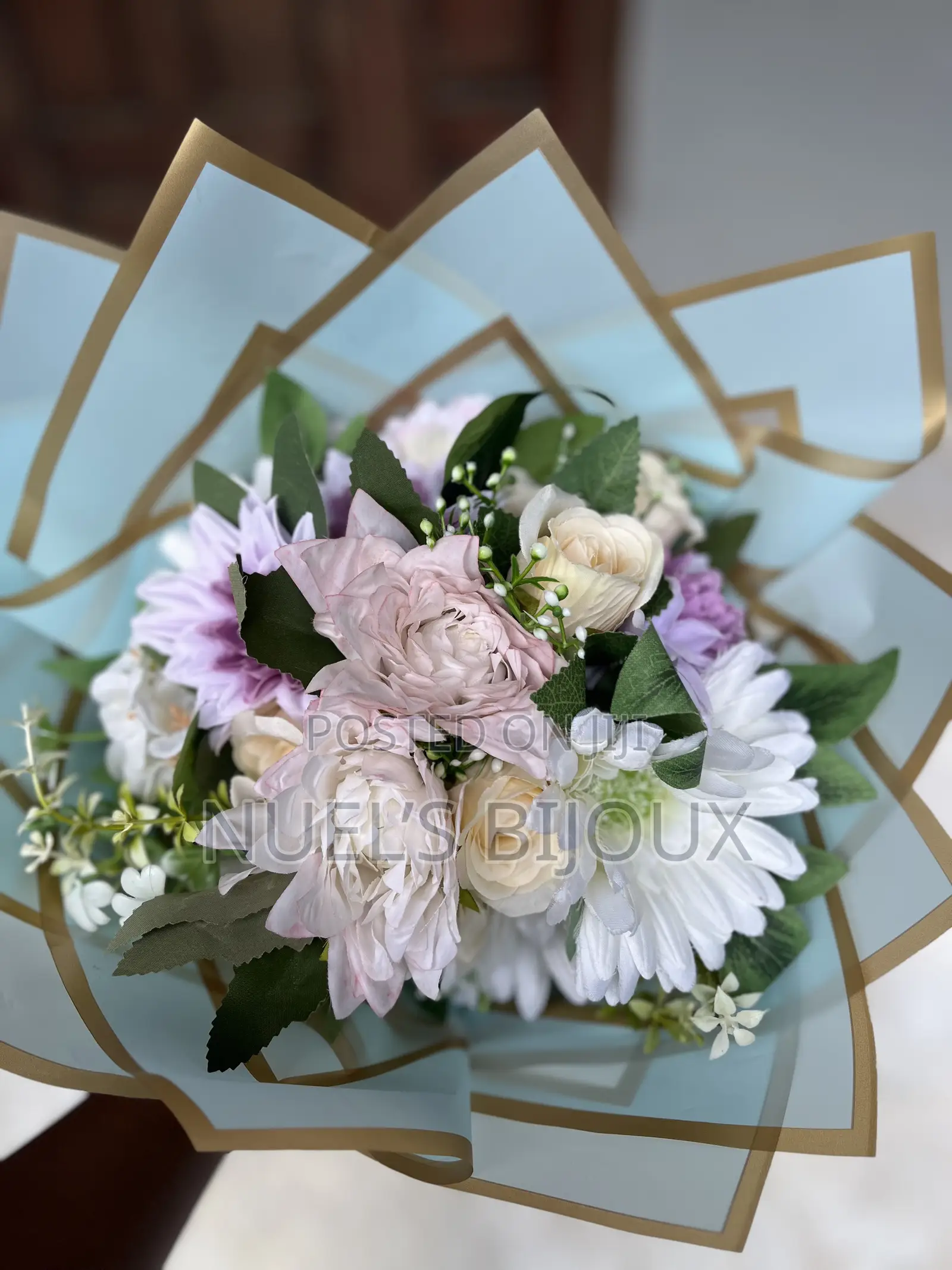 Faux Flower Bouquet