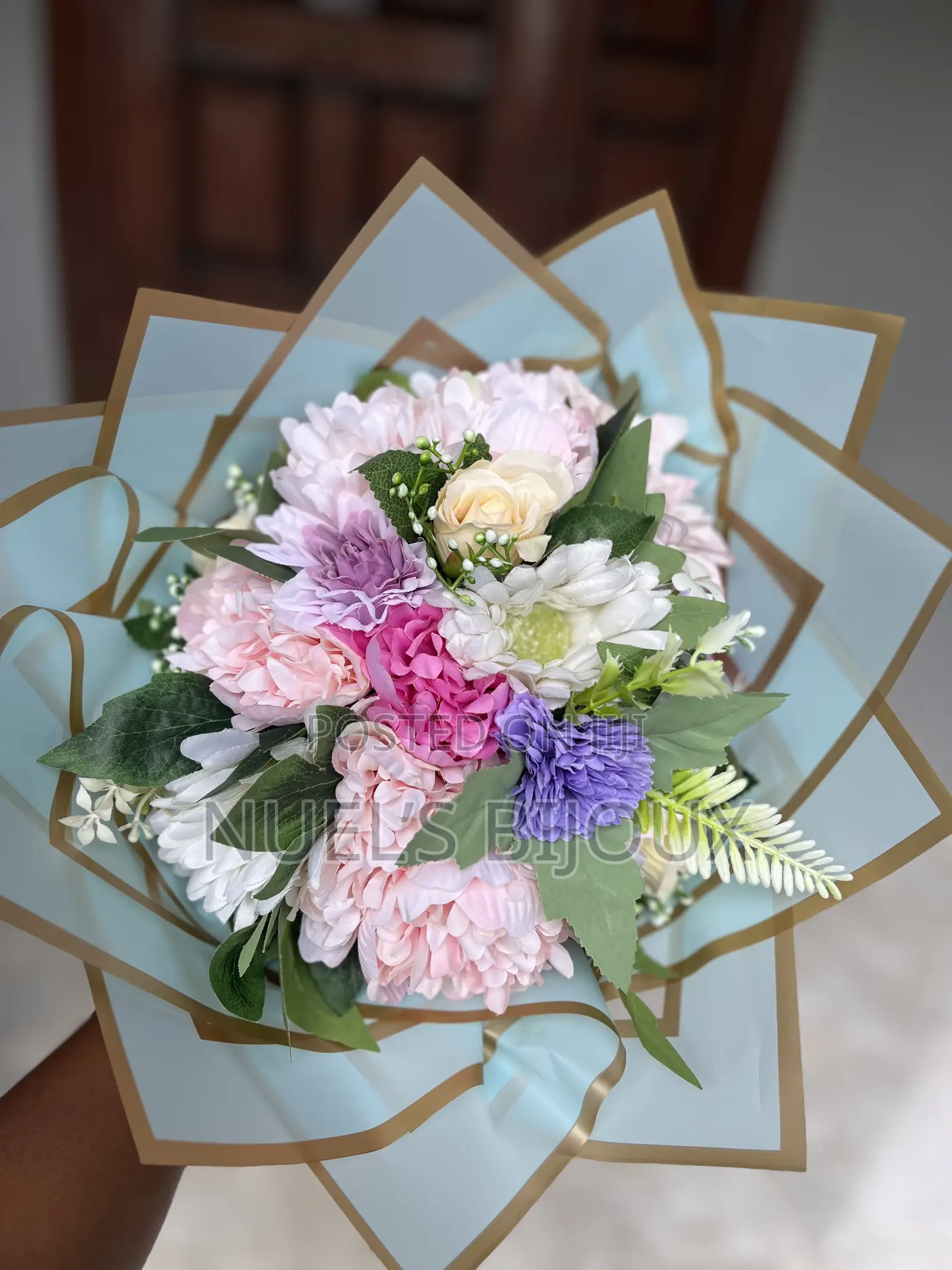 Faux Flower Bouquet