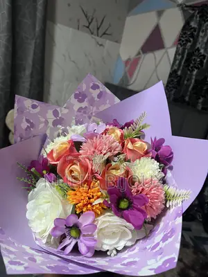Faux Flower Bouquet