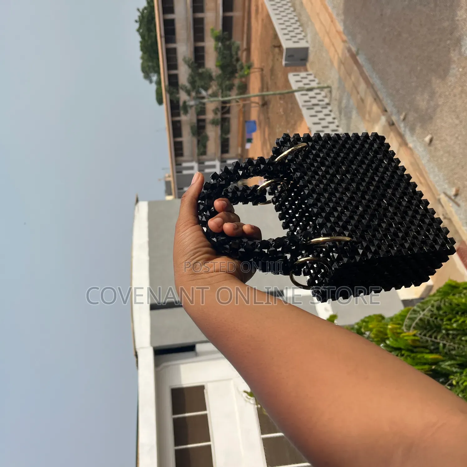 Elegant Handcrafted Beaded Bag