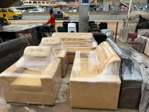 Complete Leather Sofa Set