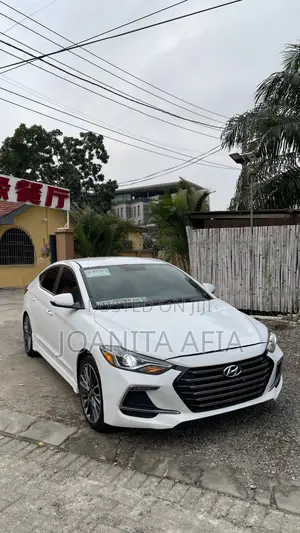 Hyundai Elantra Sport Sedan FWD (1.6L 4cyl 6M) 2017 White