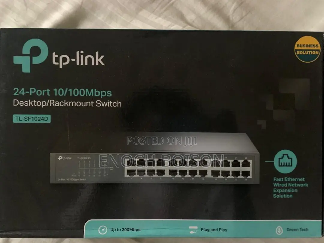 TP Link 24-Port 10/100mbps Desktop/Rackmount Switch