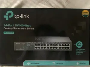 TP Link 24-Port 10/100mbps Desktop/Rackmount Switch