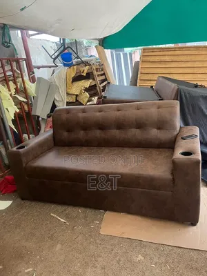 Brown 3 In1 Sofa