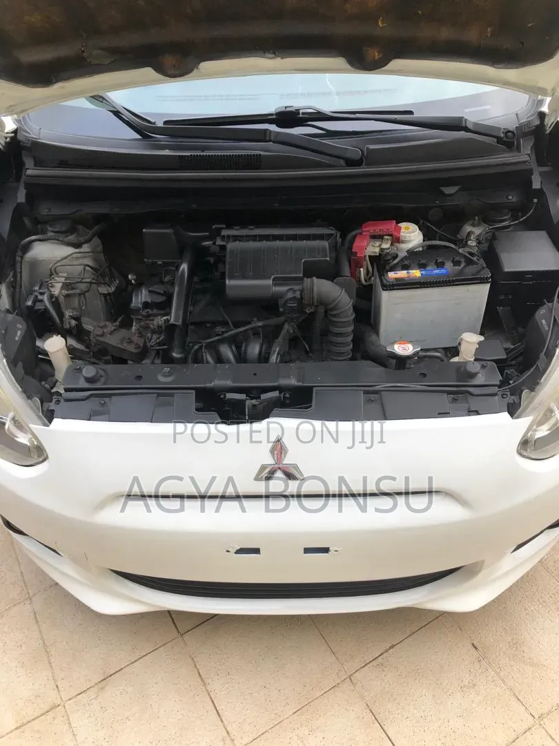 Mitsubishi Mirage DE 4dr Hatchback (1.2L 3cyl CVT) 2015 White