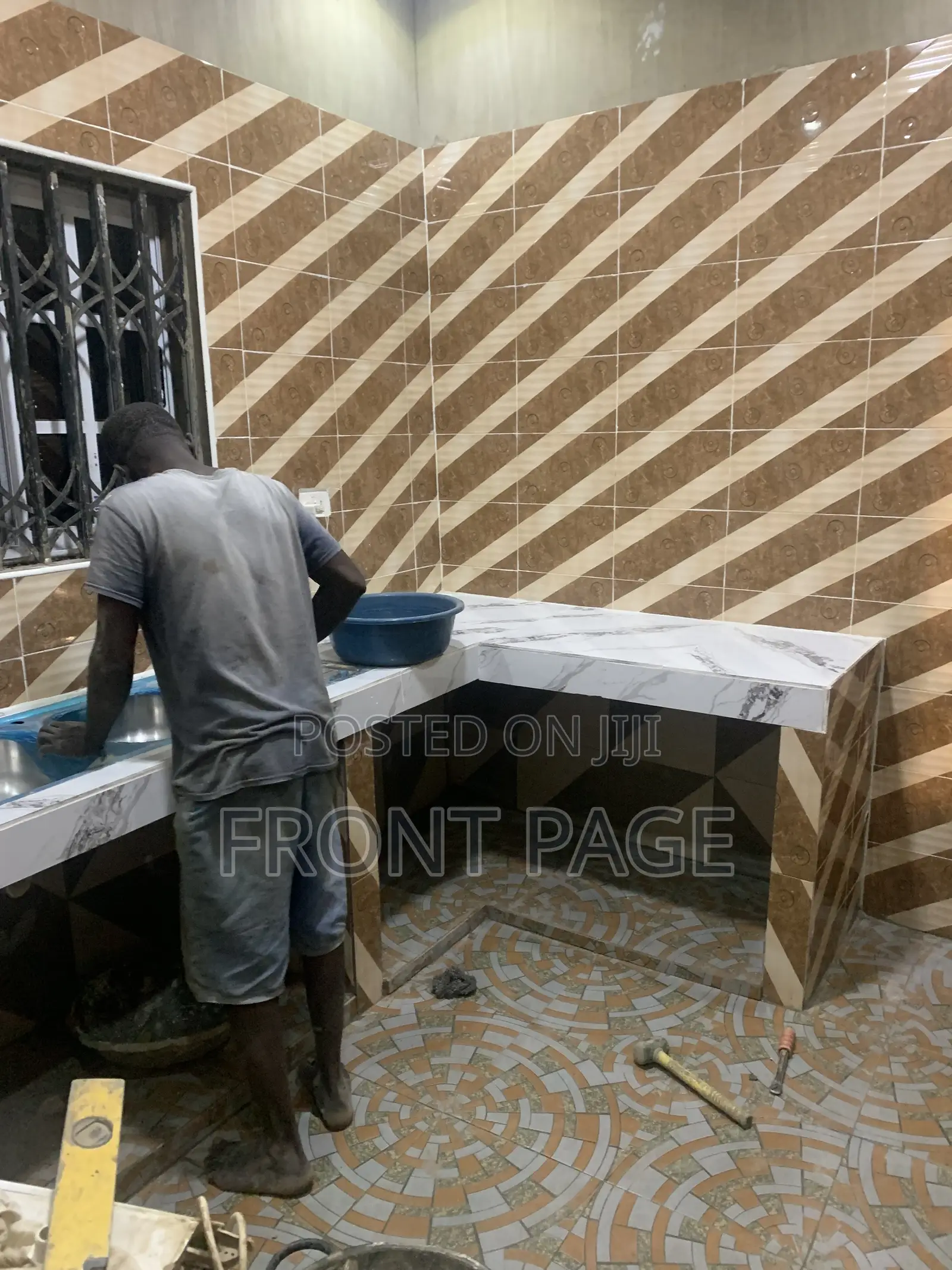 Tiles Laying