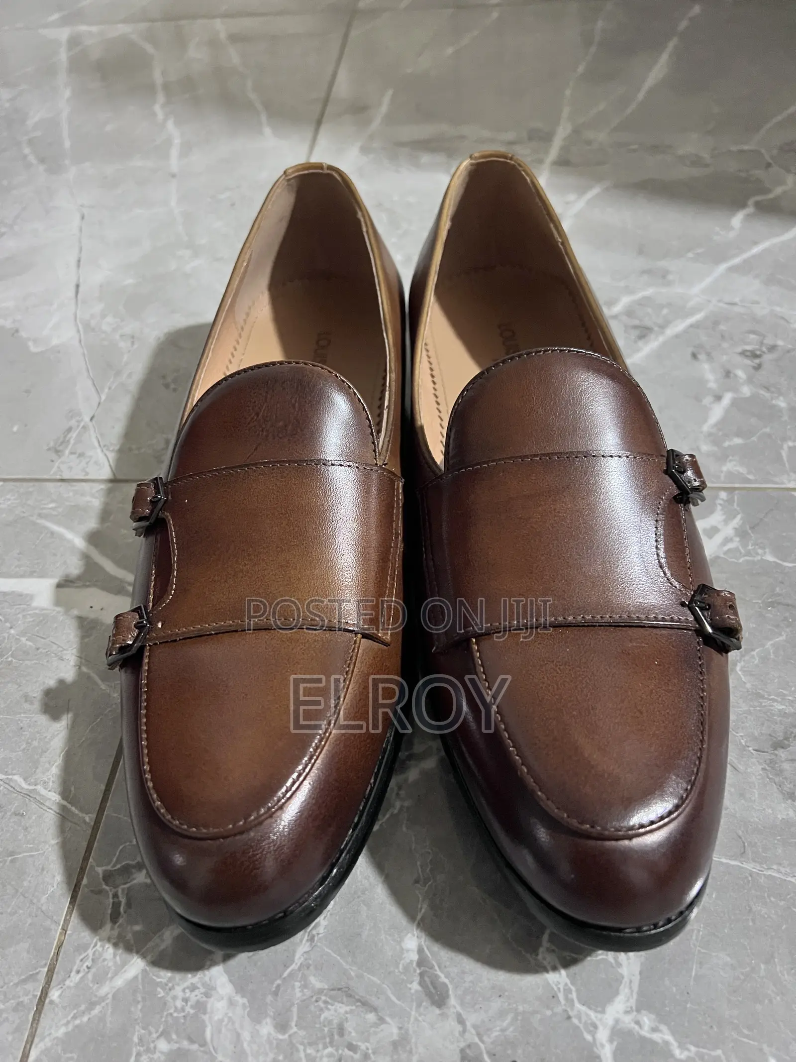 Step Out in a Classic Double Monk Brown Men’s Shoes
