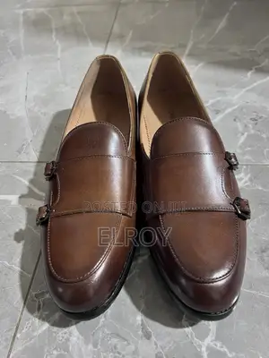 Step Out in a Classic Double Monk Brown Men’s Shoes