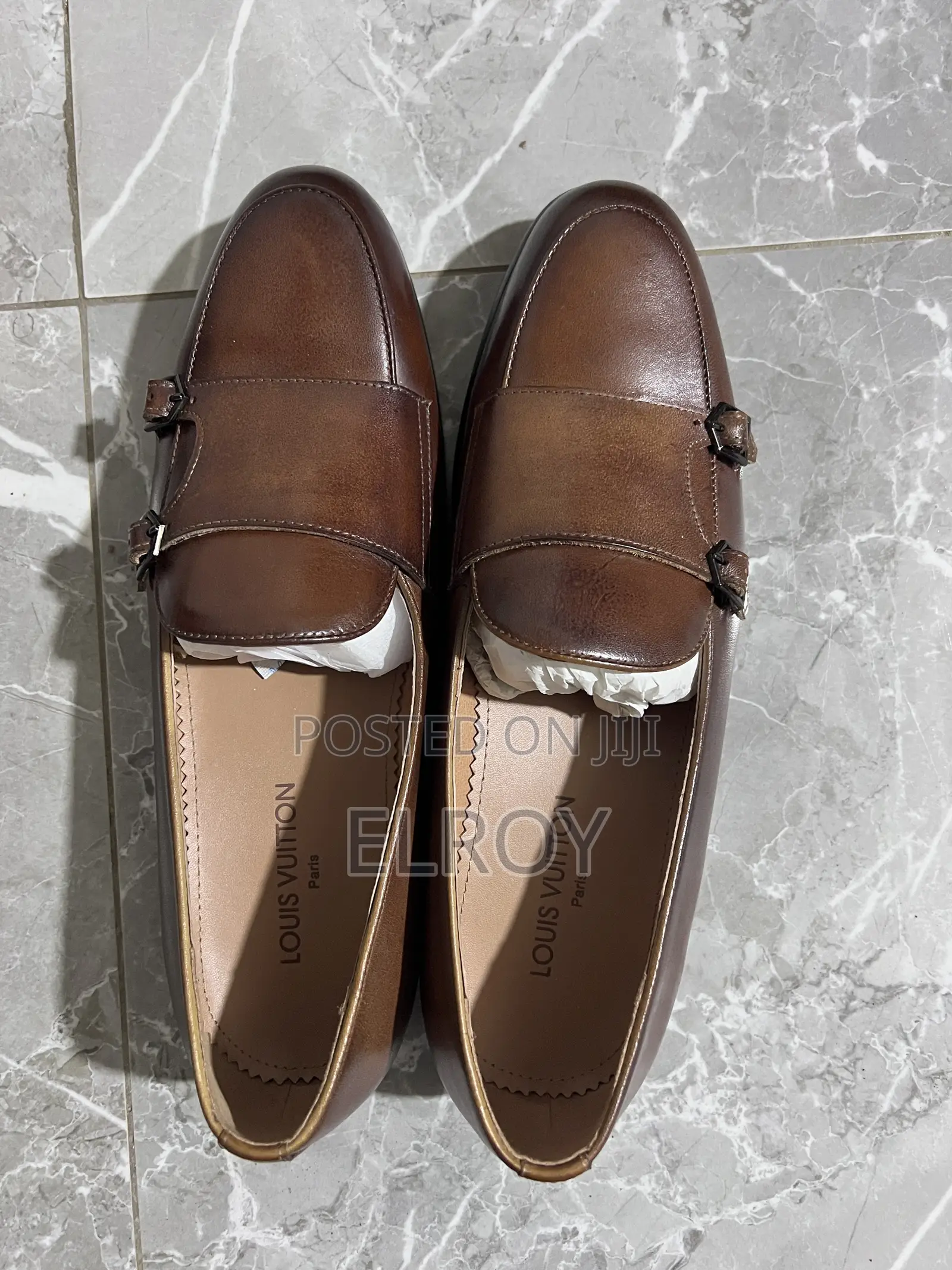 Step Out in a Classic Double Monk Brown Men’s Shoes