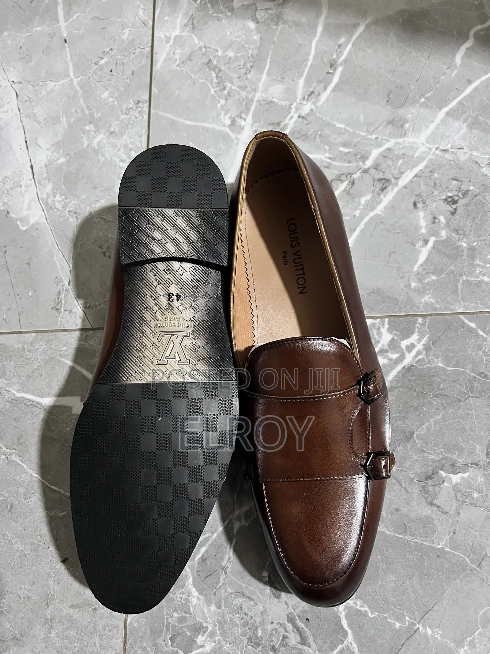Step Out in a Classic Double Monk Brown Men’s Shoes