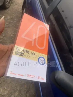 New Tecno Spark 40 Pro+ 256 GB Black