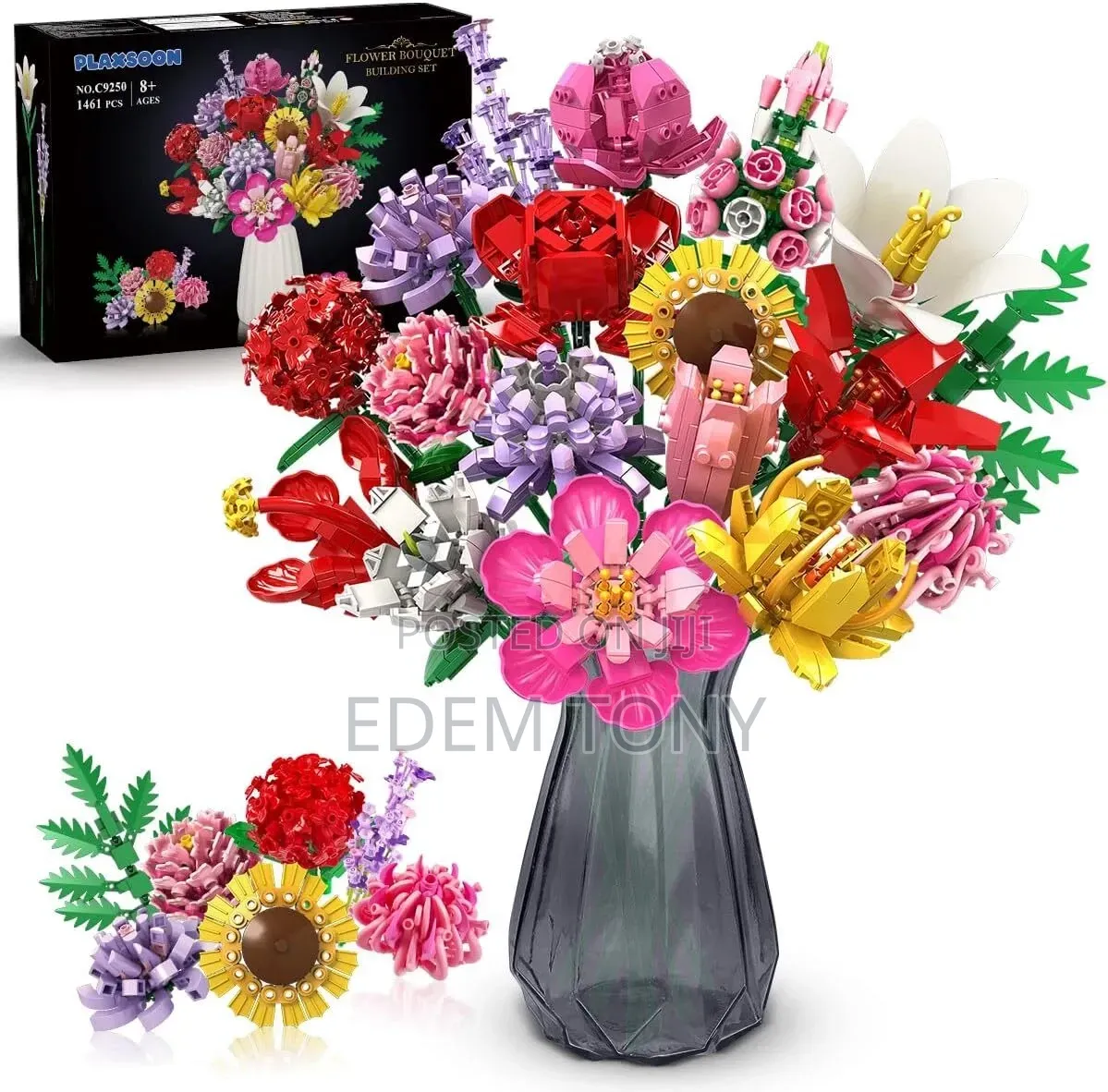 Flower Bouquet Building Blocks Set-1064pcs