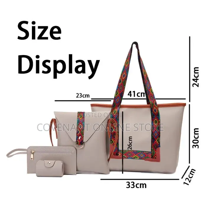 4 PCS Women Bags