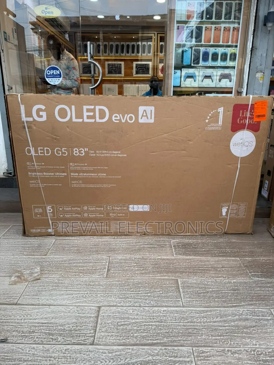 83 Inch Class LG OLED Evo AI G5 Smart TV 2025
