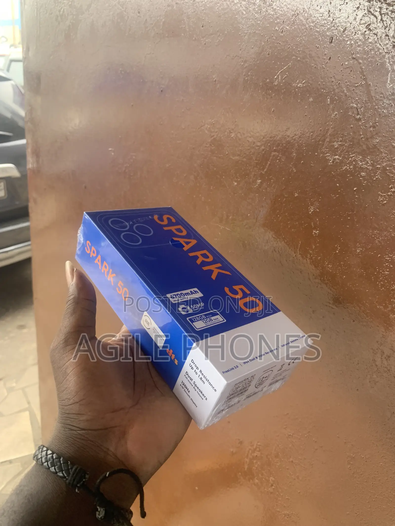 New Tecno Spark 50 128 GB Black