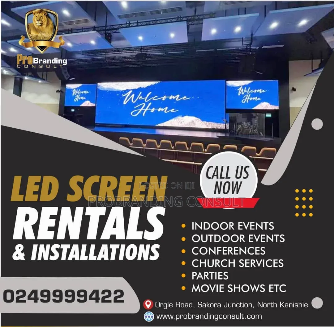 Stage Light, Stage, Truss and LED SCREEN for Rent and Sale