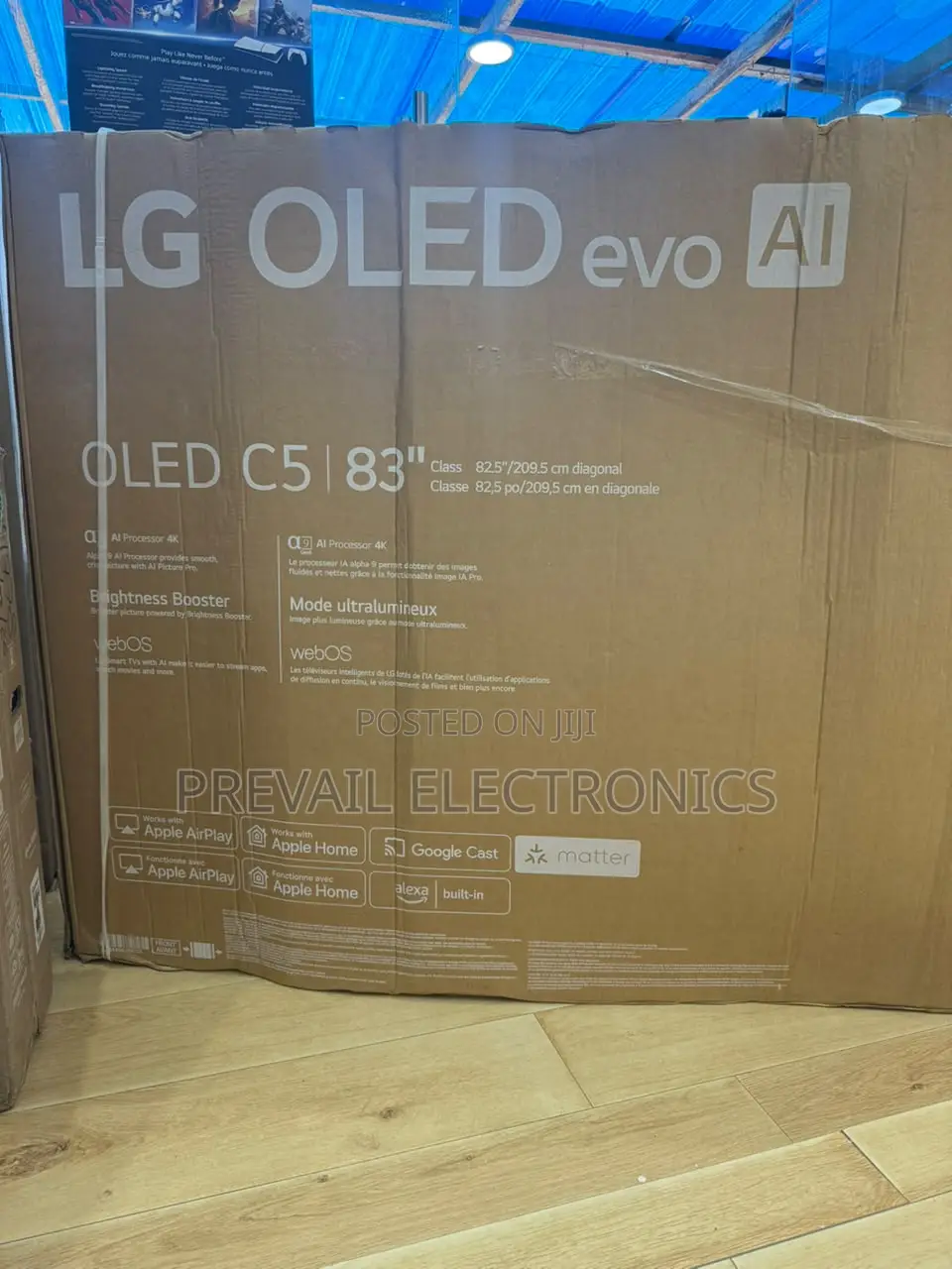 83 Inch Class LG Oled Evo Ai C5 Smart TV