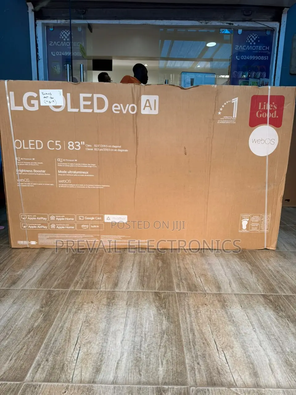 83 Inch Class LG Oled Evo Ai C5 Smart TV