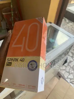 New Tecno Camon 40 Pro 5G 256 GB Black