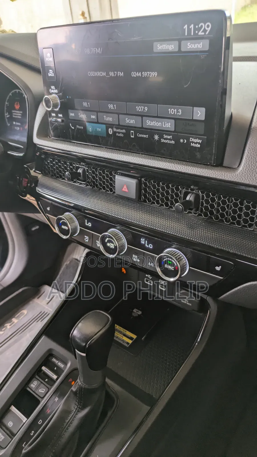 Honda CR-V 2023 Blue