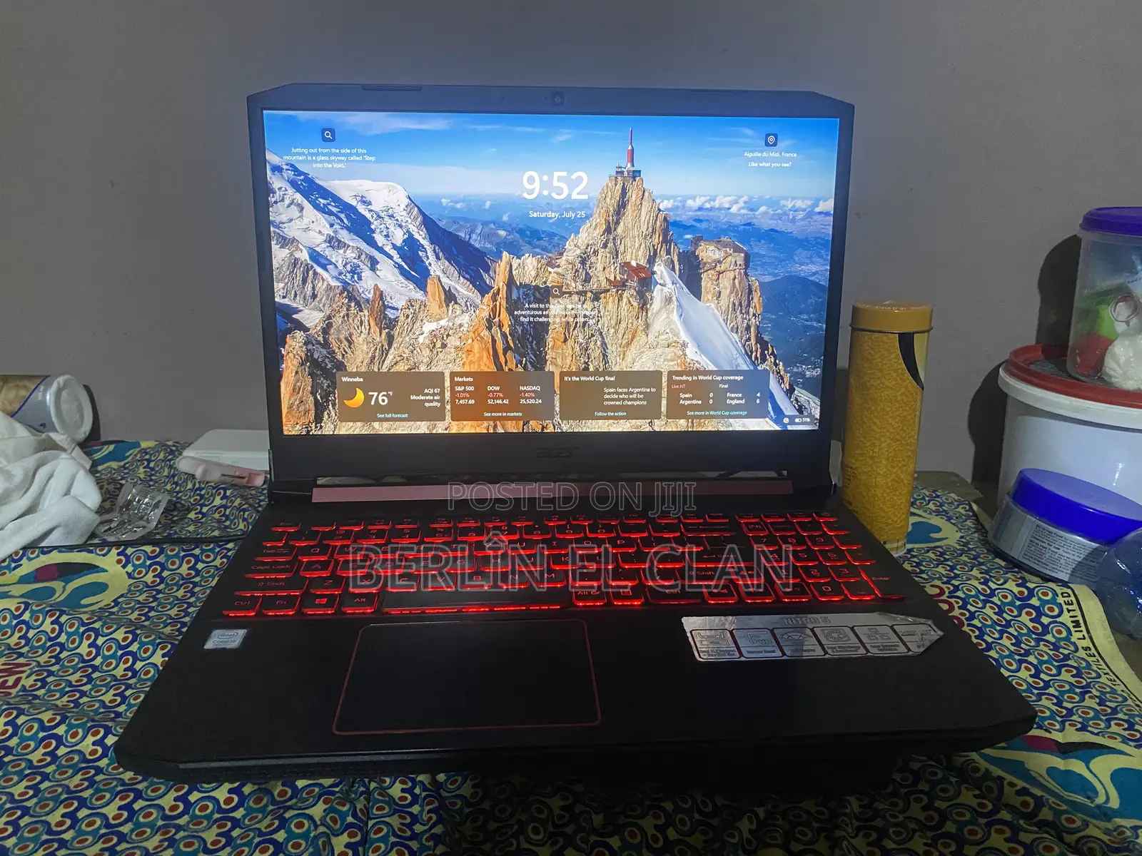 Laptop Acer Nitro 5 16GB Intel Core i5 SSD 256GB