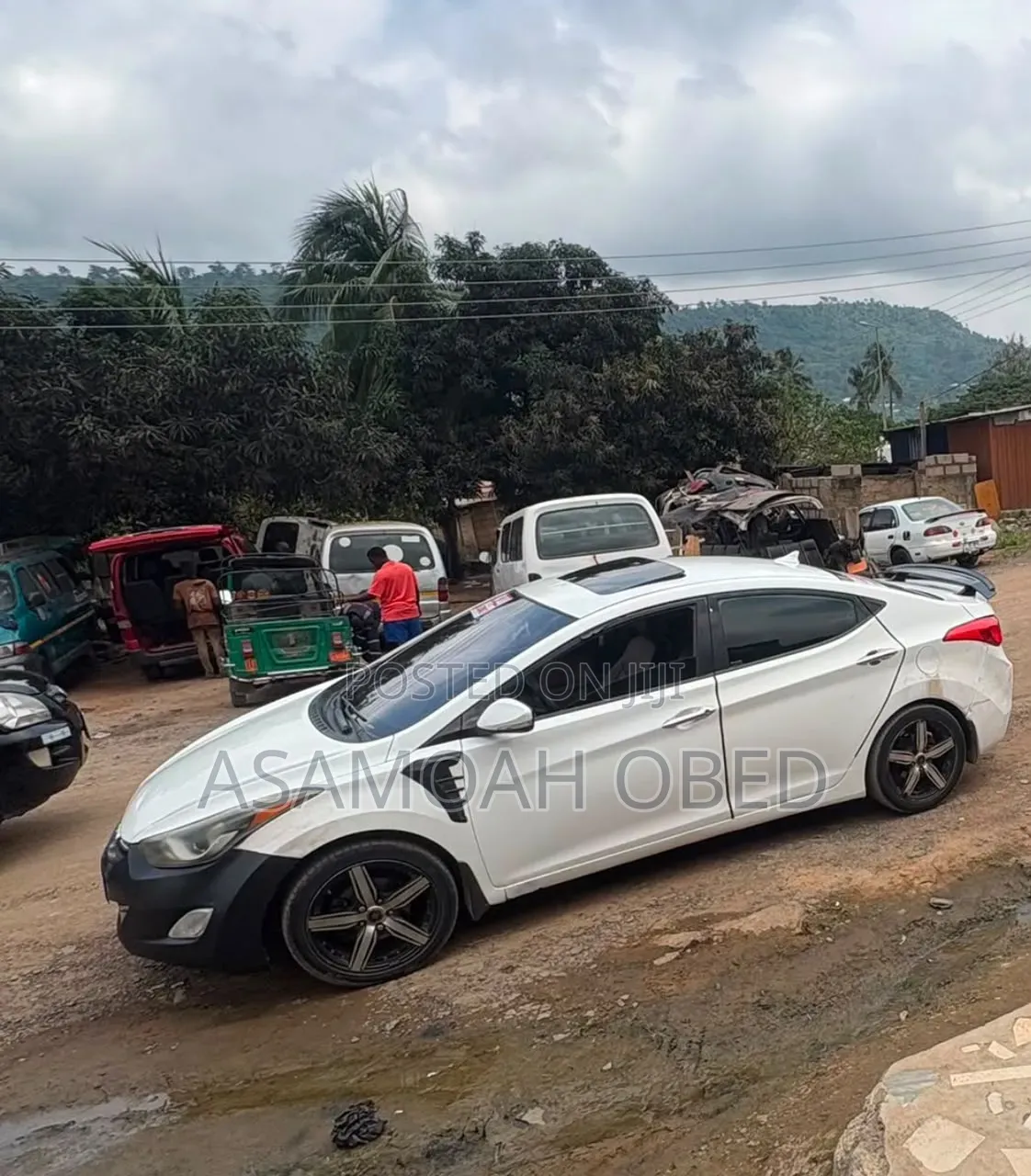 Hyundai Elantra 2013 White