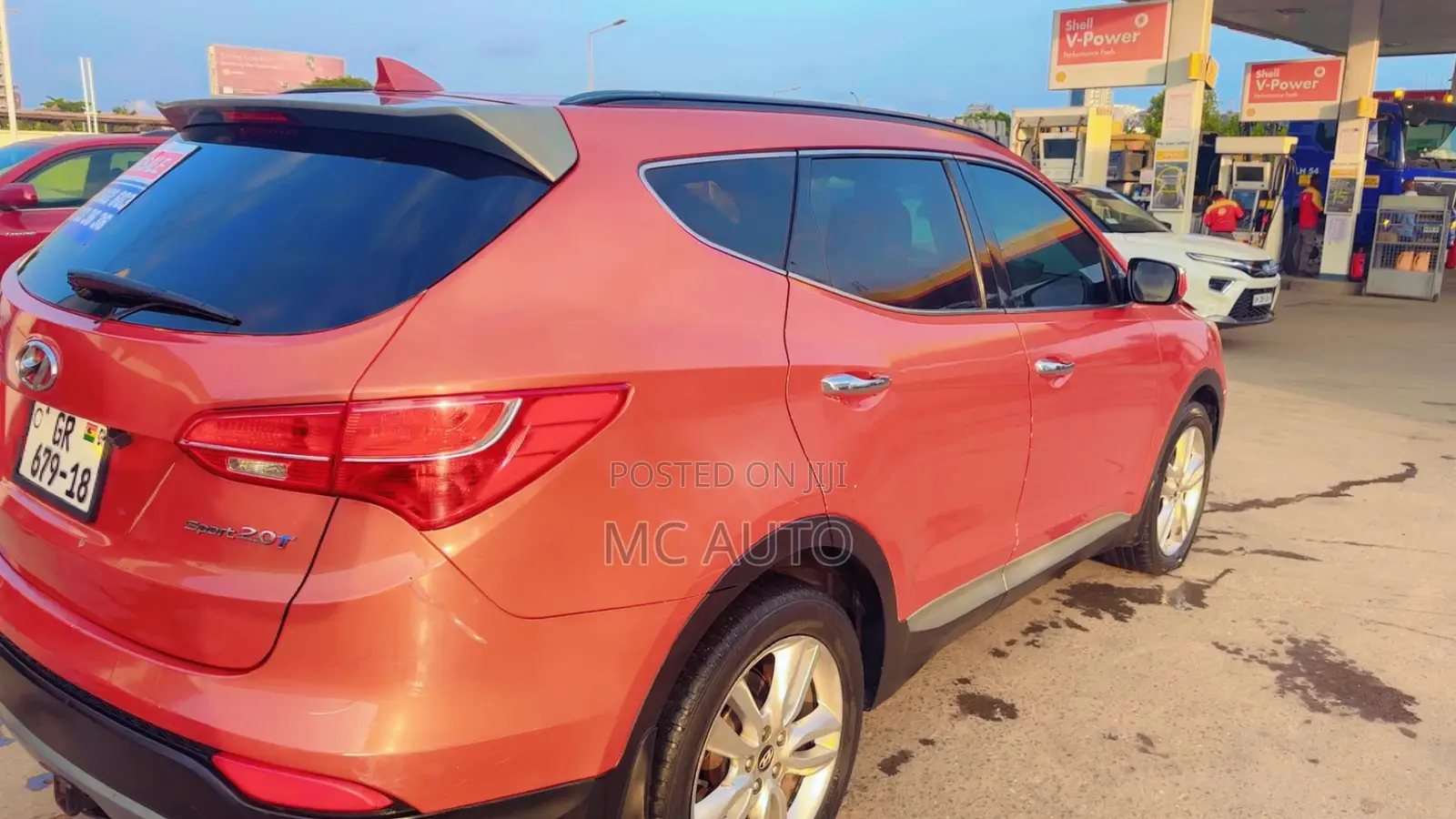 Hyundai Santa Fe 2014 Burgundy