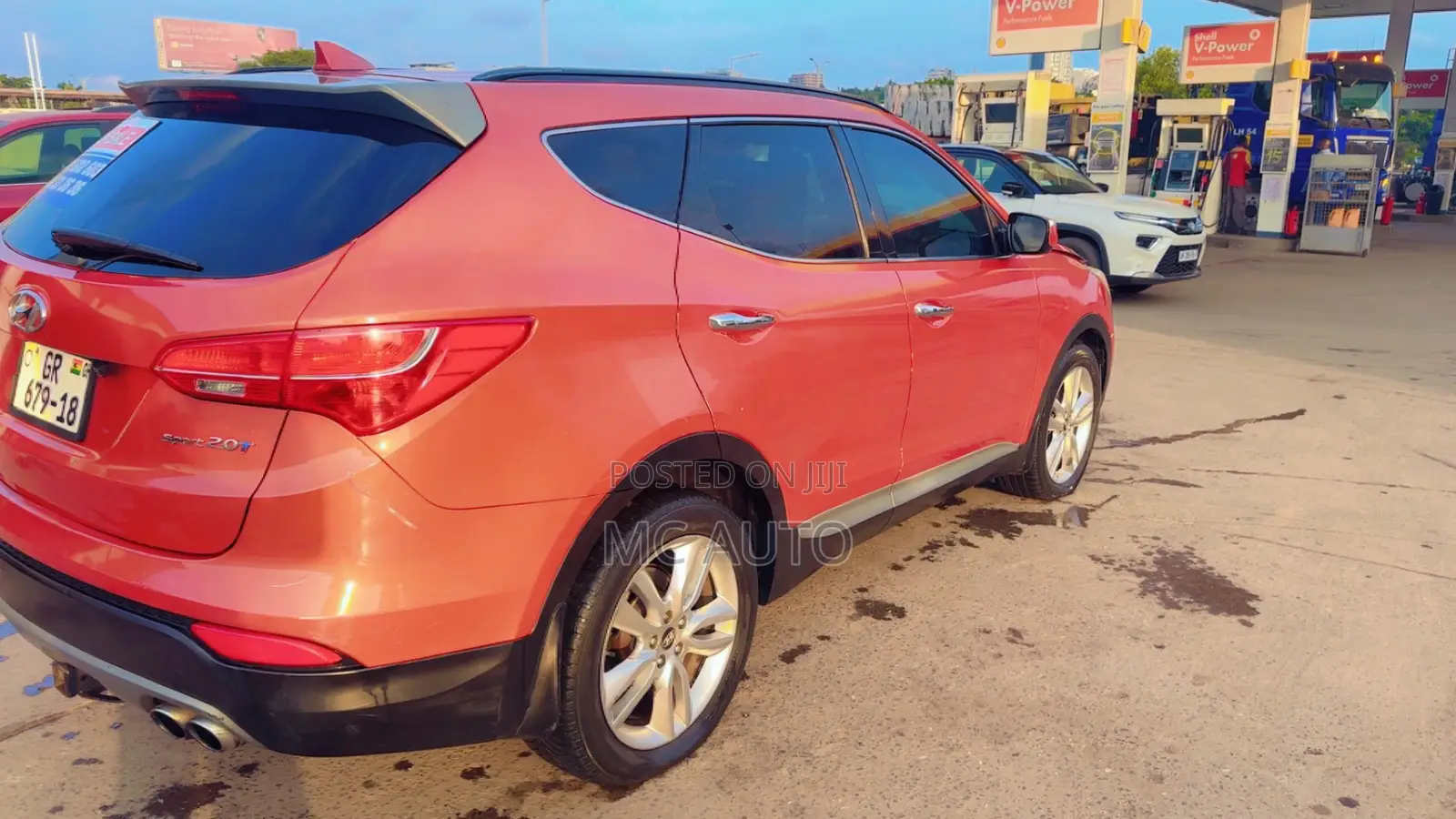 Hyundai Santa Fe 2014 Burgundy