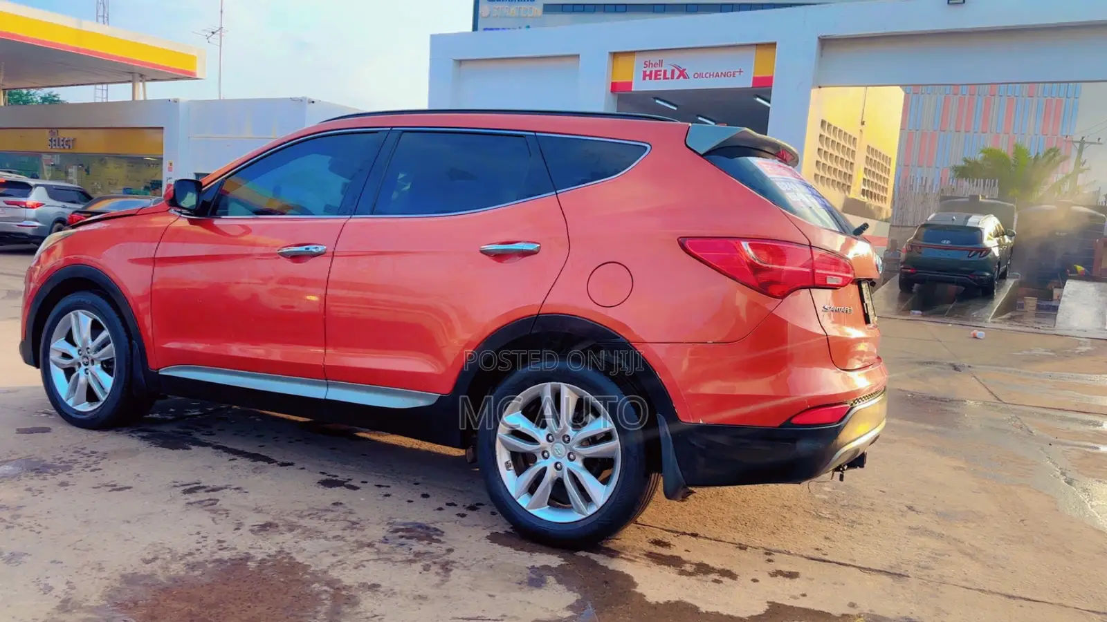 Hyundai Santa Fe 2014 Burgundy