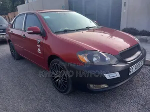 Toyota Corolla 2007 Red