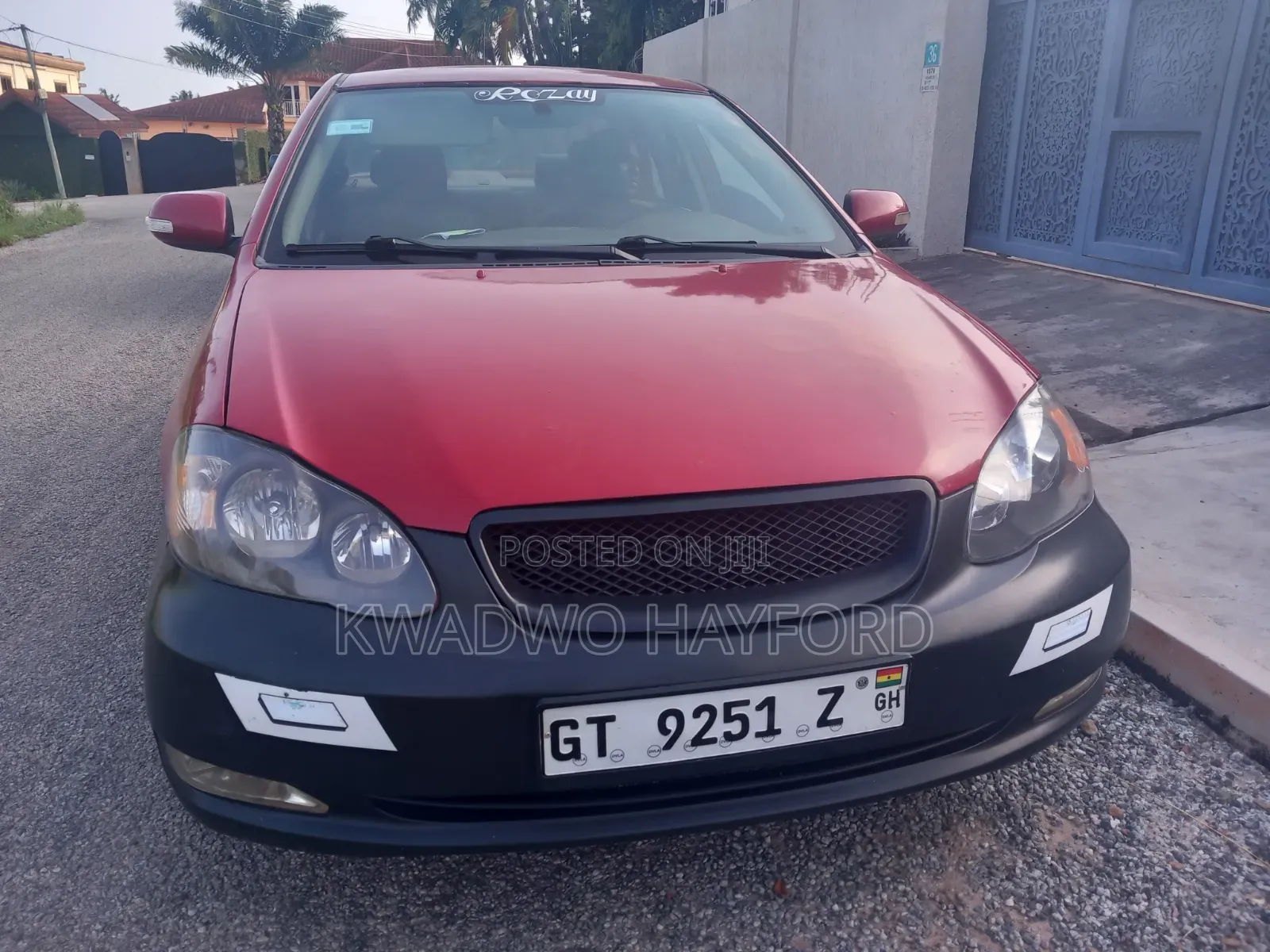 Toyota Corolla 2007 Red