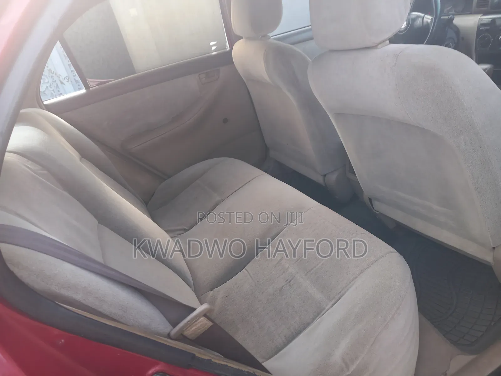 Toyota Corolla 2007 Red