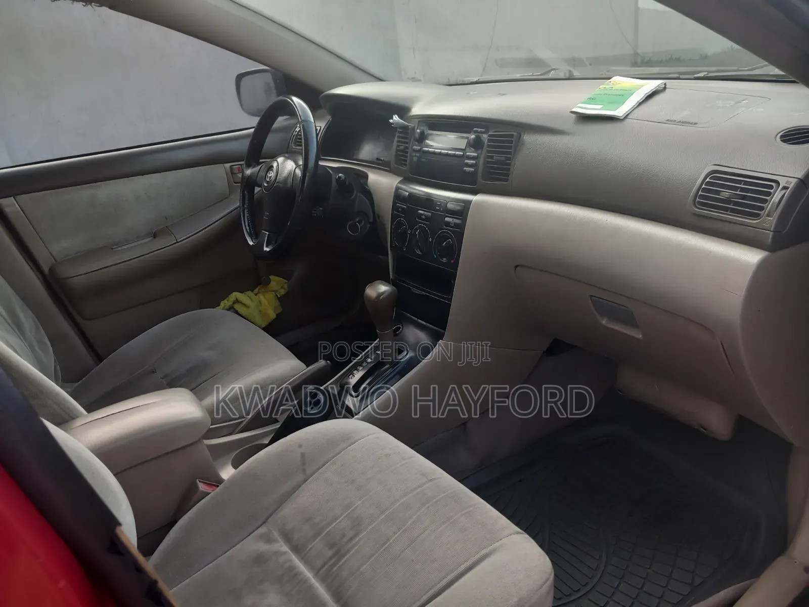 Toyota Corolla 2007 Red