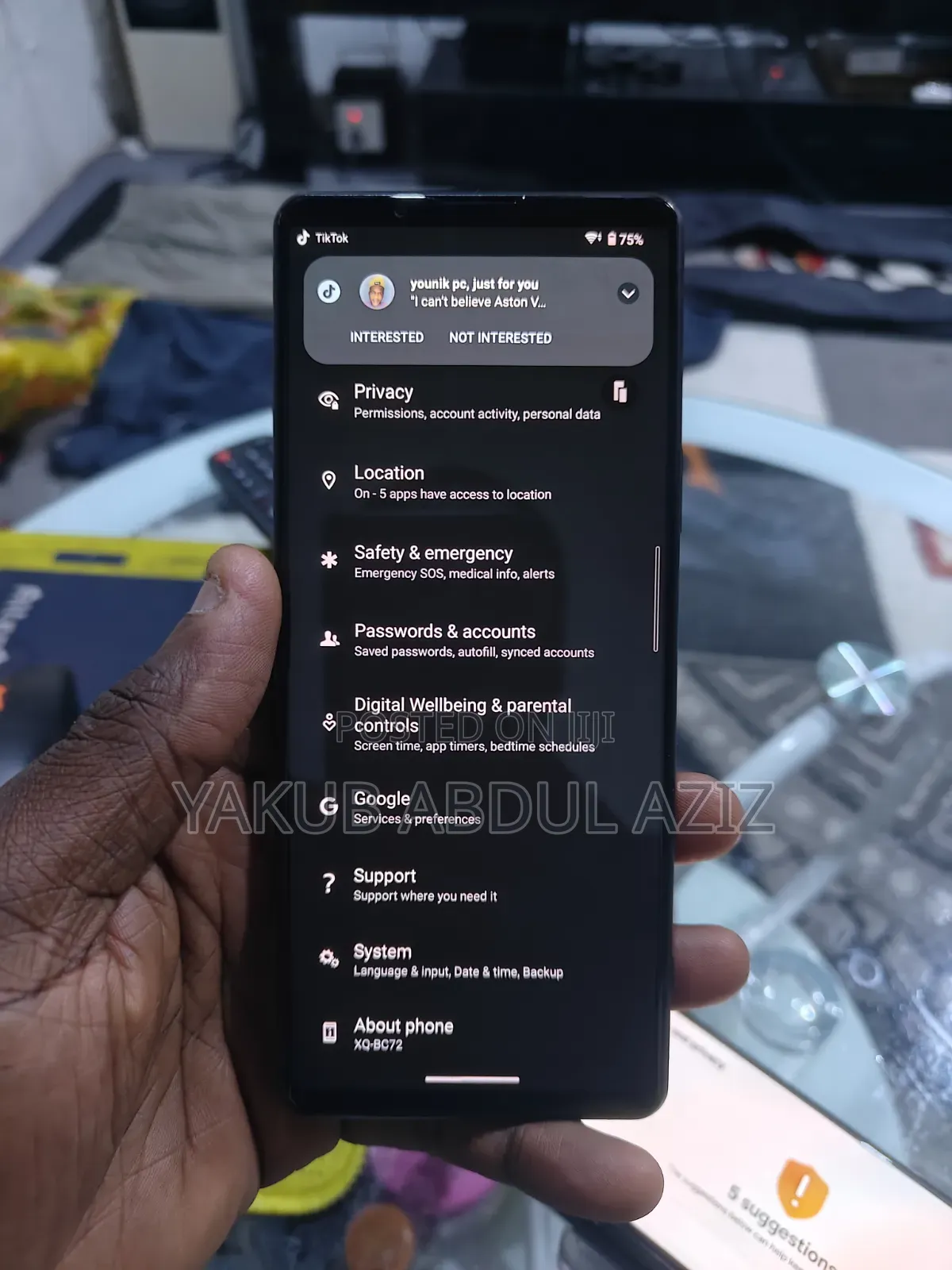 Sony Xperia 1 III 256 GB Black