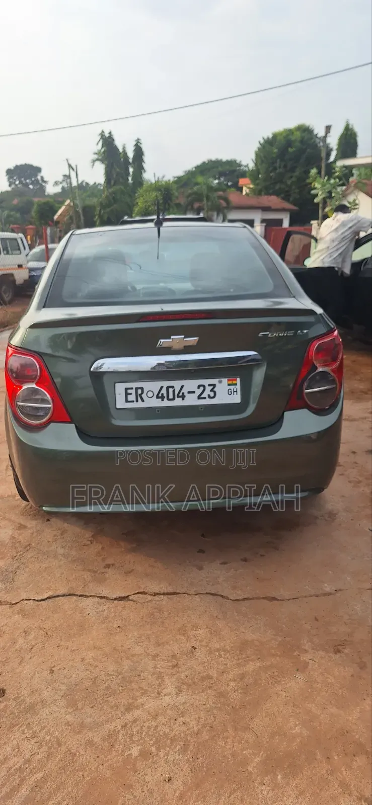 Chevrolet Sonic 2014 Green