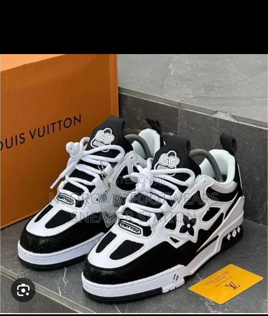 Louis Vuitton LV Skate Sneakers – Sizes 40–45 | GH₵320