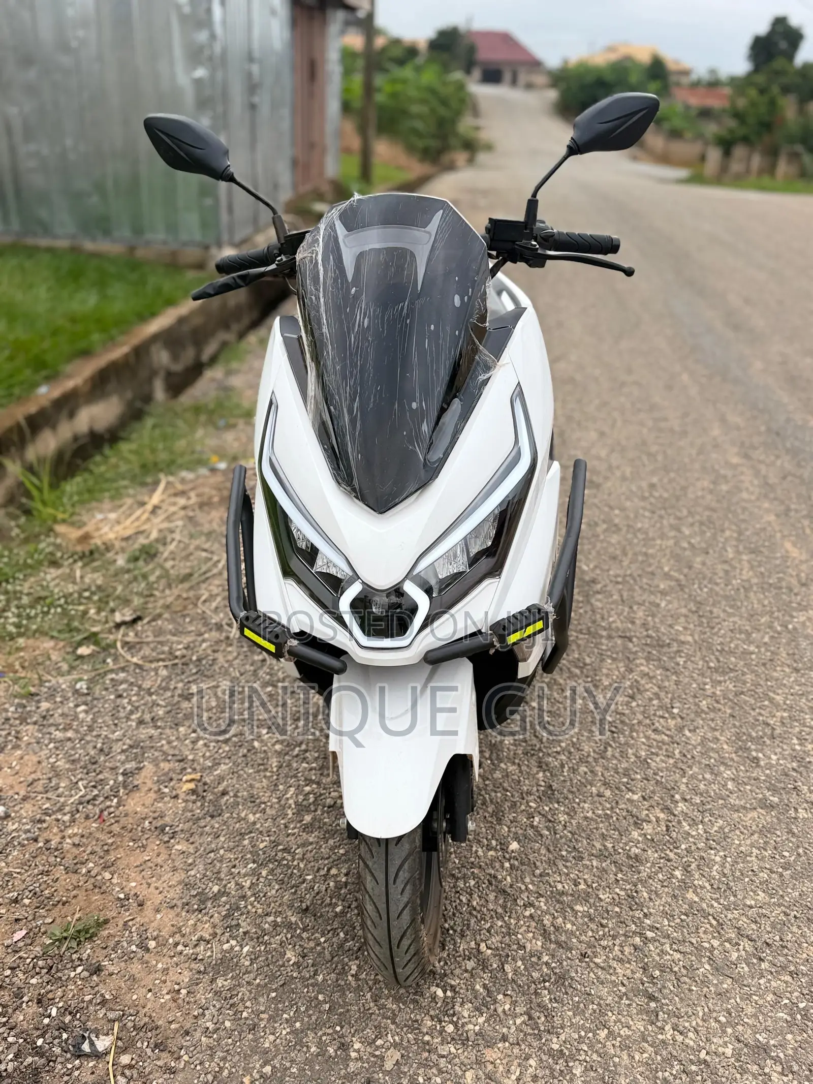 New Motorcycle 2025 White