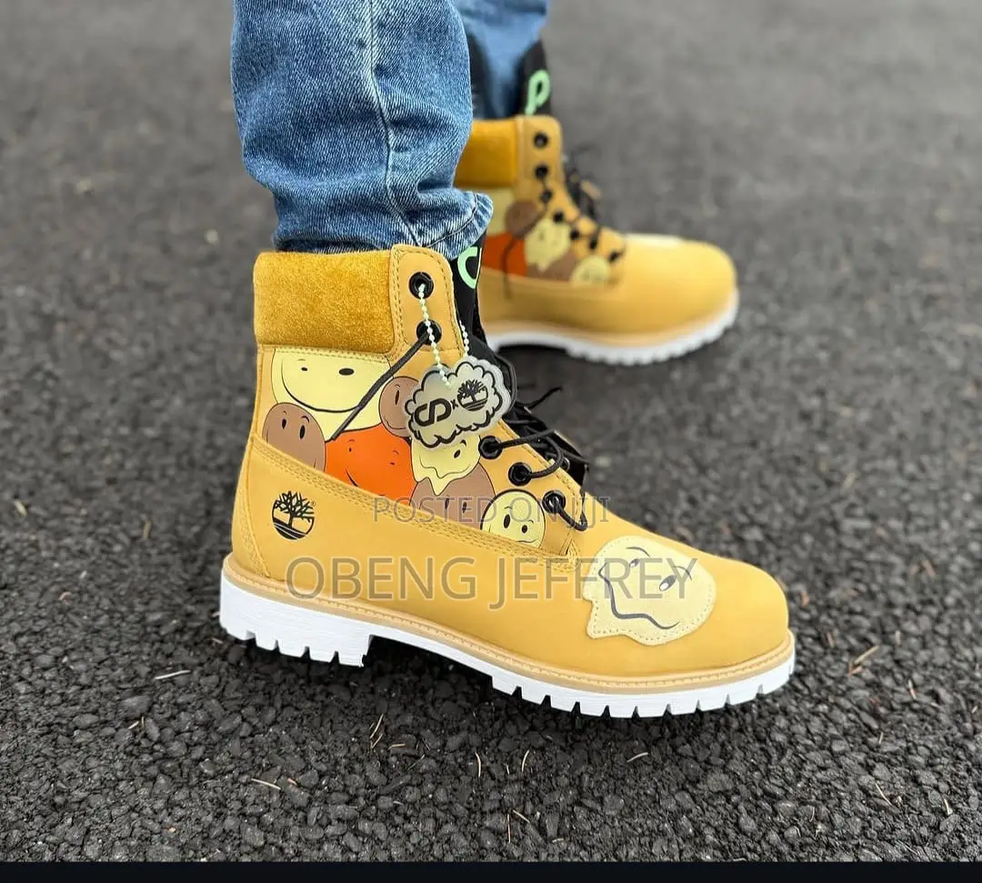 Original Timberland Boots Melted Smileys
