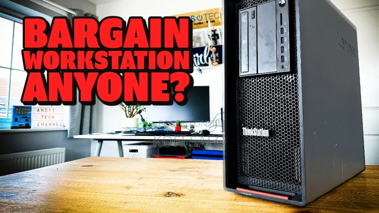 Desktop Computer Lenovo ThinkStation P510 96GB Intel Xeon HDD 6T