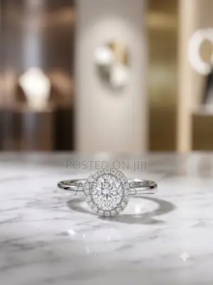 The Royal Oval Zirconia Promise/Engagement Ri