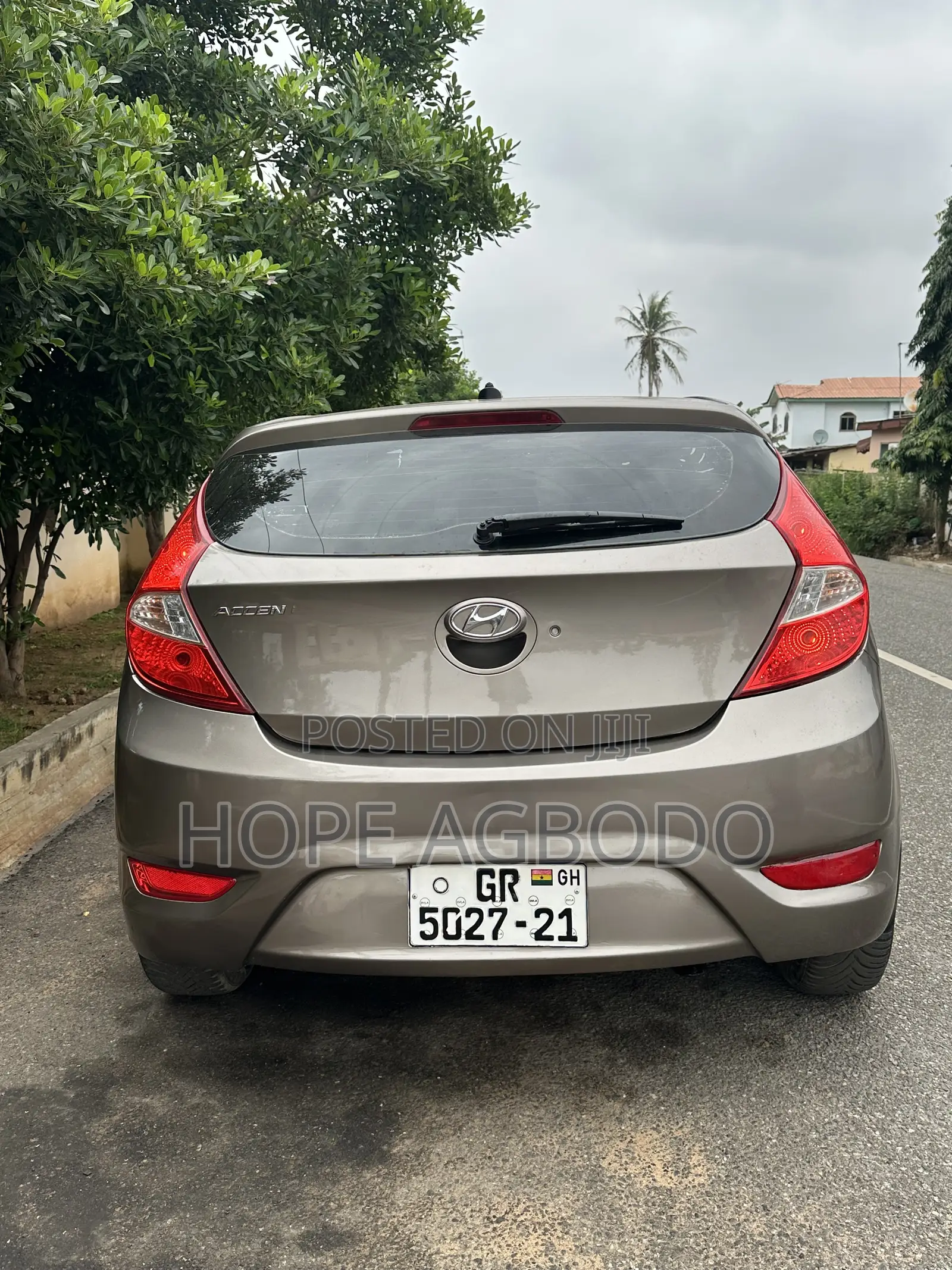 Hyundai Accent GLS 2013 Brown
