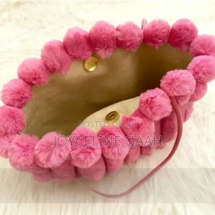 Ladies Fluffy Tote Bag