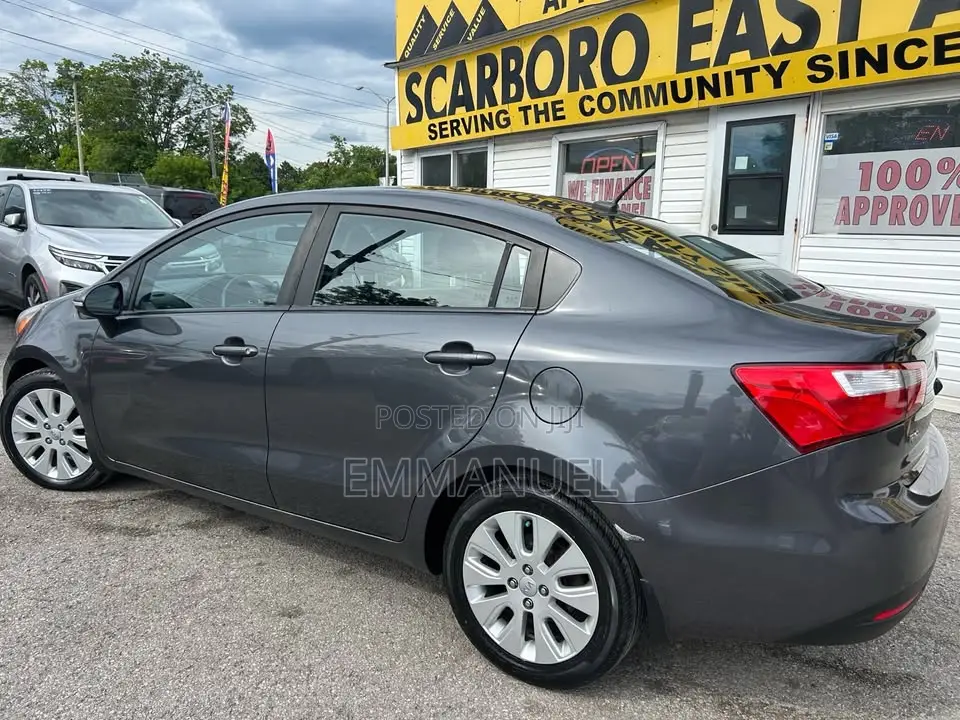 Kia Rio EX 4dr Sedan (1.6L 4cyl 6A) 2013 Gray