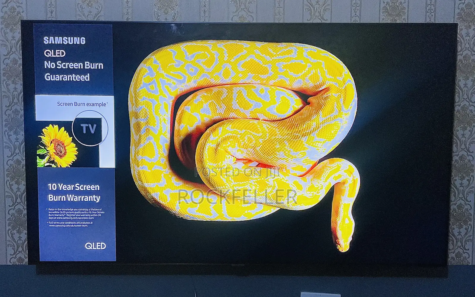UK Used Samsung Qled Uhd HDR 65 Inches Smart Digital Satellite
