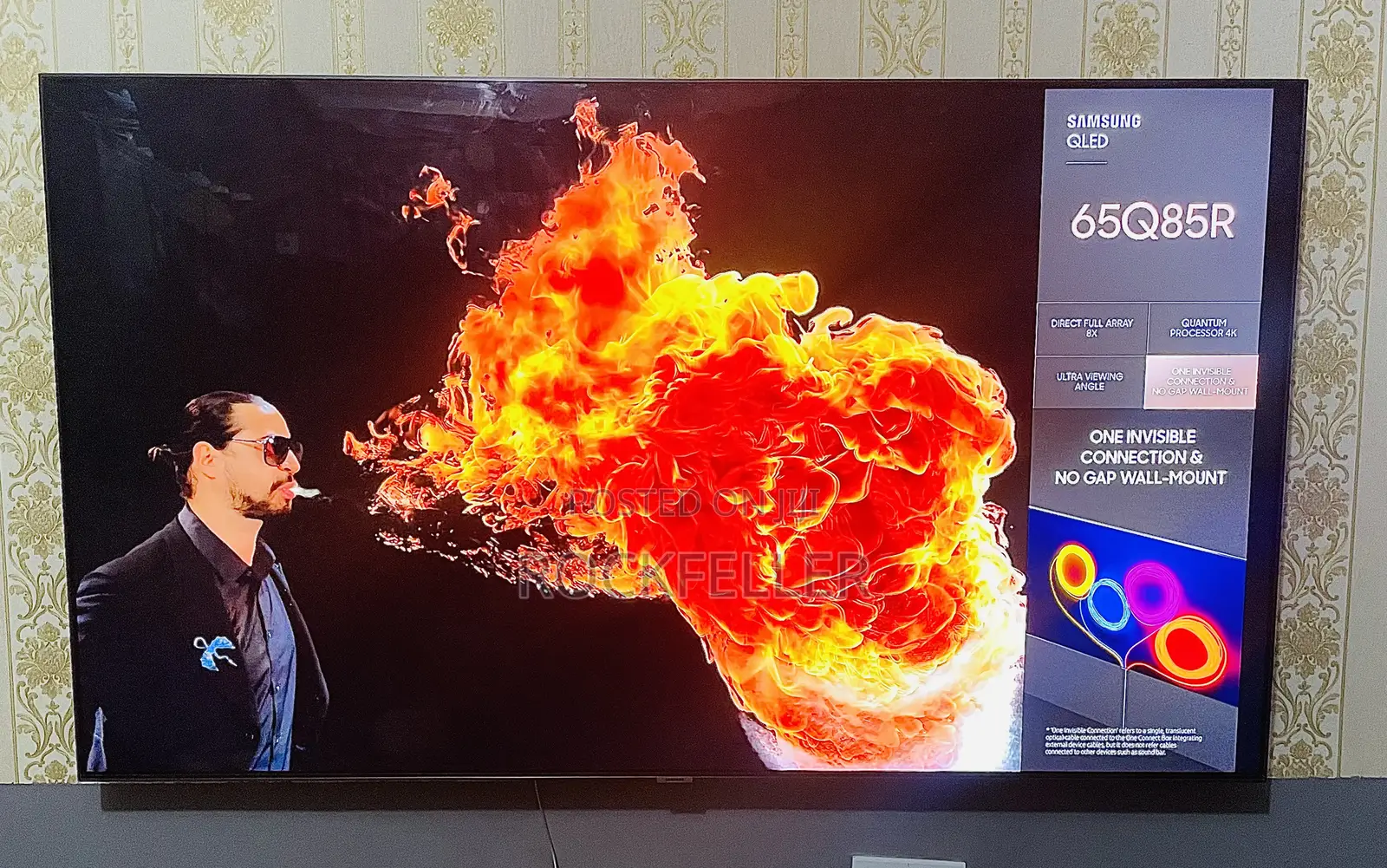 UK Used Samsung Qled Uhd HDR 65 Inches Smart Digital Satellite
