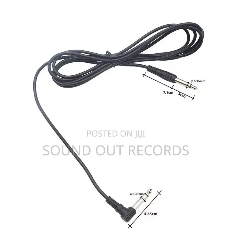 Durable 5M Guitar/Combo/Instruments Jack to Jack Cables