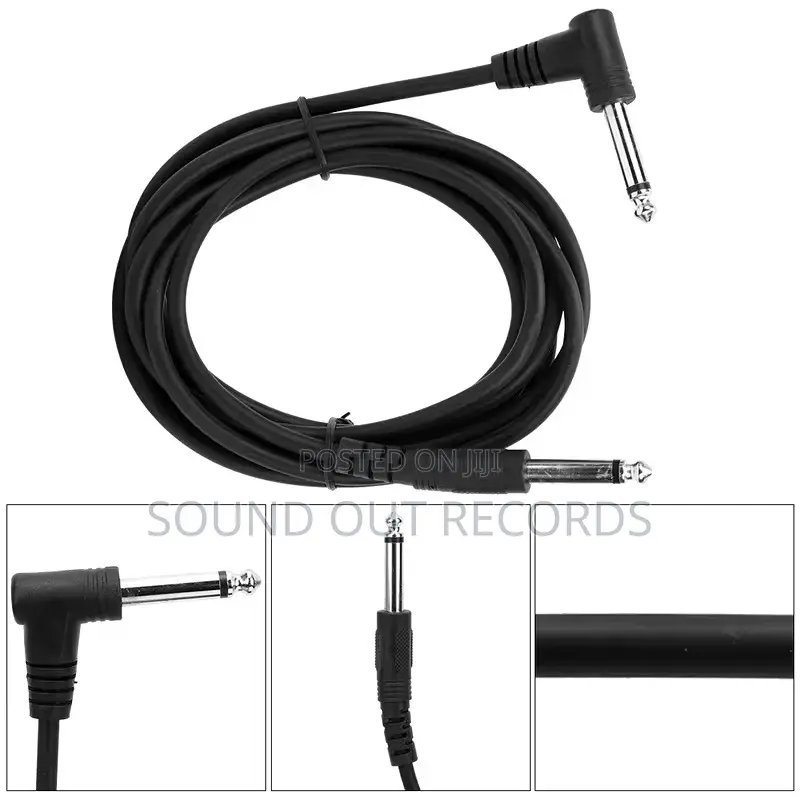 Durable 5M Guitar/Combo/Instruments Jack to Jack Cables